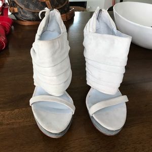 Joe’s jeans high platform shoe